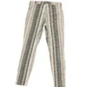 Seven For All Mankind Snake Print Stretch Jeans Sz 29 Black White Tan Breathable